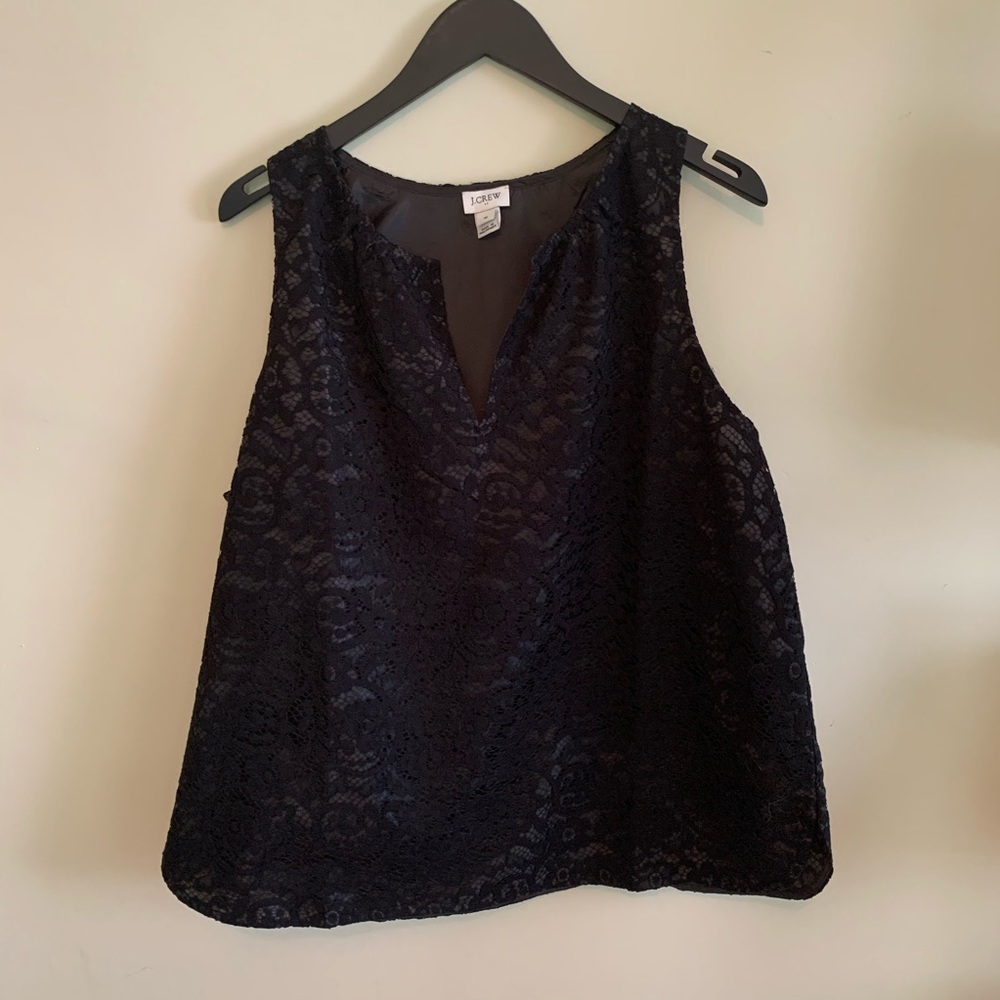 * JCrew Factory Lace Shell